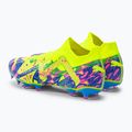 PUMA Future Match Energy FG/AG pánske kopačky ultra blue/yellow alert/luminous pink 3