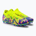 PUMA Future Match Energy FG/AG pánske kopačky ultra blue/yellow alert/luminous pink 4