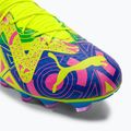 PUMA Future Match Energy FG/AG pánske kopačky ultra blue/yellow alert/luminous pink 7