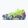 PUMA Future Match Energy FG/AG pánske kopačky ultra blue/yellow alert/luminous pink 11