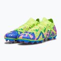 PUMA Future Match Energy FG/AG pánske kopačky ultra blue/yellow alert/luminous pink 13