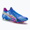 PUMA King Ultimate Energy FG/AG pánske kopačky ultra blue/luminous pink/luminous blue