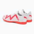 PUMA Future Play IT pánske kopačky puma white/fire orchid 5
