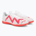 PUMA Future Play IT pánske kopačky puma white/fire orchid 6