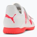 PUMA Future Play IT V Jr detské kopačky puma white/fire orchid 9