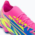PUMA Ultra Match Energy FG/AG pánske kopačky luminous pink/yellow alert/ultra blue 8