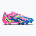 PUMA Ultra Match Energy FG/AG pánske kopačky luminous pink/yellow alert/ultra blue 12