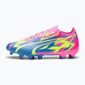 PUMA Ultra Match Energy FG/AG pánske kopačky luminous pink/yellow alert/ultra blue 13