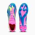 PUMA Ultra Match Energy FG/AG pánske kopačky luminous pink/yellow alert/ultra blue 14
