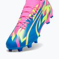 PUMA Ultra Match Energy FG/AG pánske kopačky luminous pink/yellow alert/ultra blue 15