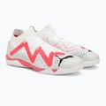 PUMA Future Match IT pánske kopačky puma white/puma black/fire orchid 6