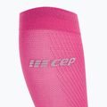 Dámske kompresné bežecké ponožky CEP Ultralight pink/dark red 3