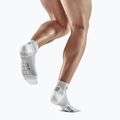 Pánske kompresné bežecké ponožky CEP Ultralight Low Cut carbon white 6