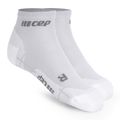 Pánske kompresné bežecké ponožky CEP Ultralight Low Cut carbon white 2