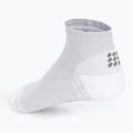 Pánske kompresné bežecké ponožky CEP Ultralight Low Cut carbon white 3