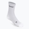 CEP Ultralight Short carbon white pánske kompresné bežecké ponožky 4