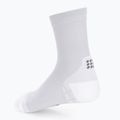 CEP Ultralight Short carbon white pánske kompresné bežecké ponožky 5