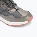 Juniorské snehule KangaROOS K-PE Ski RTX steel grey / dusty rose 7