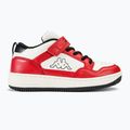 Kappa Alid Low detské topánky white/red 2
