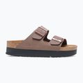 Šľapky BIRKENSTOCK Arizona Flex Platform Birko-Flor mocca 2