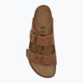 BIRKENSTOCK Arizona LEOI Regular cognac žabky 5