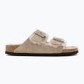 Šľapky BIRKENSTOCK Arizona Shearling SL Narrow taupe 2