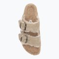 Šľapky BIRKENSTOCK Arizona Shearling SL Narrow taupe 5