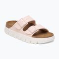 Dámske šľapky BIRKENSTOCK Arizona Chunky Birko-Flor light rose