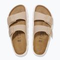 Dámske šľapky BIRKENSTOCK Arizona Chunky Birko-Flor sandcastle 3