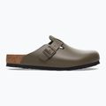 Nazúvaky BIRKENSTOCK Boston NL Narrow smooth leather concrete gray 2