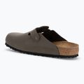 Nazúvaky BIRKENSTOCK Boston NL Narrow smooth leather concrete gray 3