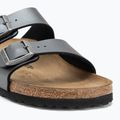 Šľapky BIRKENSTOCK Arizona BF Narrow metallic black 7