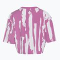 Dámske tričko adidas Thebe Magugu Allover Print Crop Tee semi pulse lilac/white 2