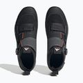 Pánska MTB cyklistická obuv adidas FIVE TEN Trailcross Pro Clip-In grey five / core black / red 5