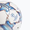 adidas UCL Junior 290 League football 23/24 white/silver metallic/bright cyan veľkosť 4 3