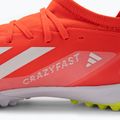 Pánske kopačky adidas X Crazyfast League TF solar red/cloud white/team solar yellow 8