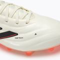 Pánske kopačky adidas Copa Pure II Pro FG slonová kosť/core black/solar red 7