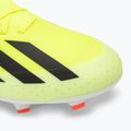 Pánske adidas X Crazyfast League FG tímové kopačky solar yellow/core black/cloud white 8