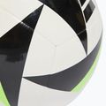 Futbalová lopta  adidas Fussballiebe Club biela/čierna/solárne zelená veľkosť 4 4