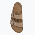 Šľapky BIRKENSTOCK Arizona Crosstown Regular tabacco brown 6