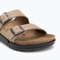 Šľapky BIRKENSTOCK Arizona Crosstown Regular tabacco brown 7