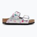Detské šľapky BIRKENSTOCK Arizona BF Narrow electric metallic dots silver 2