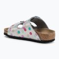 Detské šľapky BIRKENSTOCK Arizona BF Narrow electric metallic dots silver 3