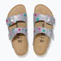 Detské šľapky BIRKENSTOCK Arizona BF Narrow electric metallic dots silver 3
