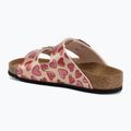 Detské šľapky BIRKENSTOCK Arizona Birko-Flor Narrow electric metallic copper hearts 3
