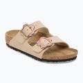 Detské šlapky BIRKENSTOCK Arizona Flowers Kids Birko-Flor sandcastle