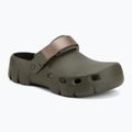 Šľapky BIRKENSTOCK Birki Flow TEX EVA Regular khaki/gray taupe