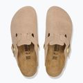Šľapky BIRKENSTOCK Boston Suede Leather sandcastle 4