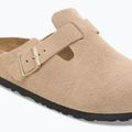 Šľapky BIRKENSTOCK Boston Suede Leather sandcastle 6