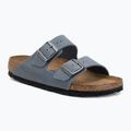 Šľapky BIRKENSTOCK Arizona Soft Footbed Oiled Leather Narrow elemental blue
